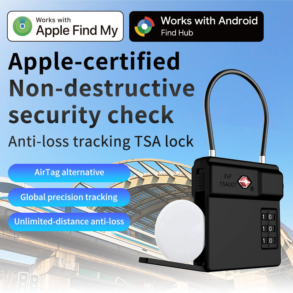 Smart TSA Luggage Lock with Apple Find My K05