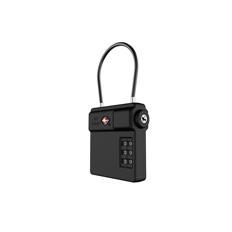Smart TSA Luggage Lock with Apple Find My Integration - Anti-Lost Global Tracking & Waterproof Combination Padlock K05
