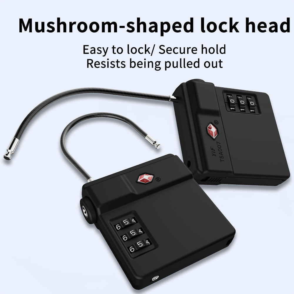 Smart TSA Luggage Lock with Apple Find My K05
