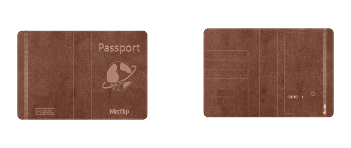Smart Anti-Loss Travel Passport Holder