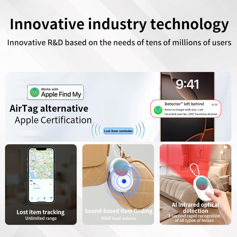 2-in-1 Hidden Camera Detector