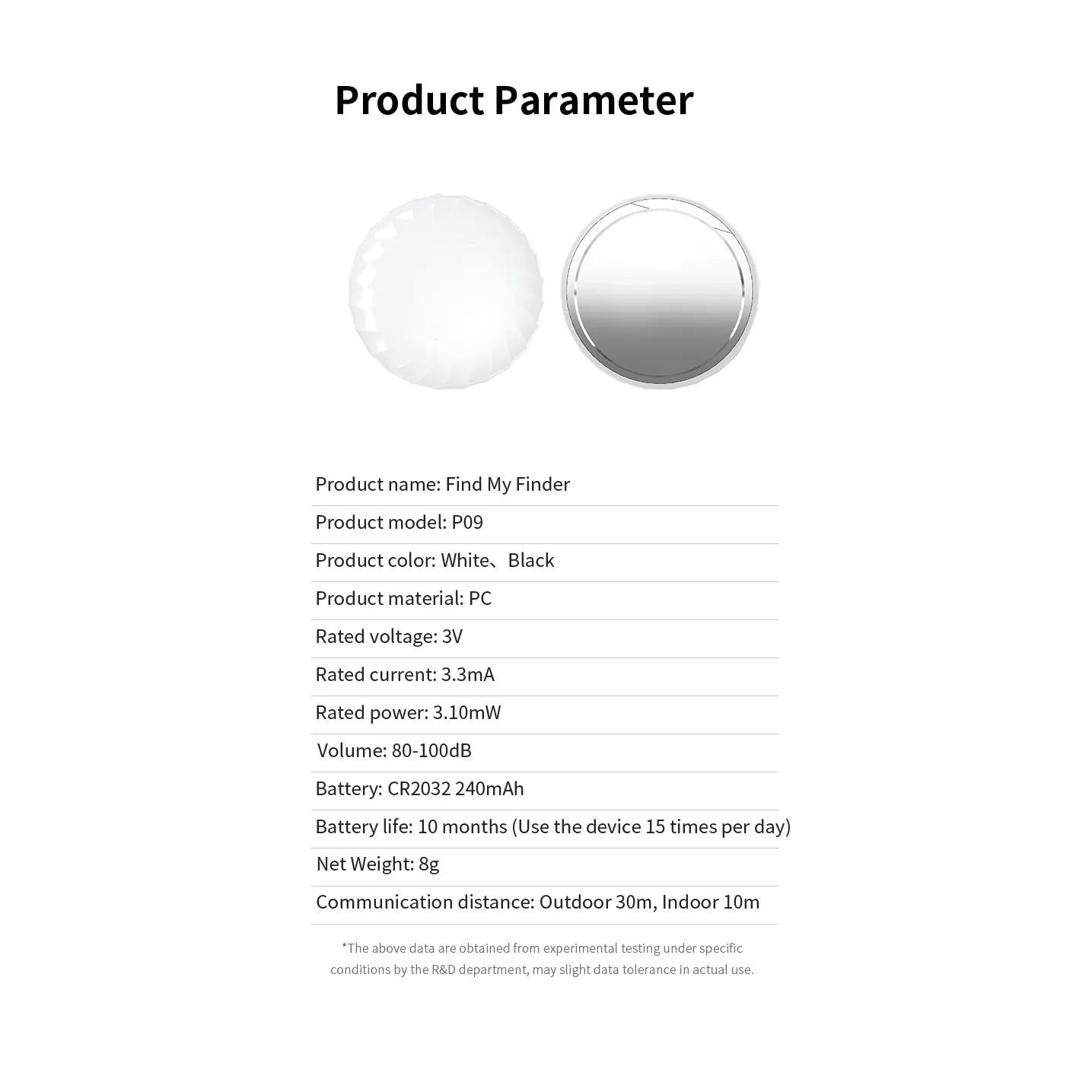 Apple MFi Certified Location Tracking Finder