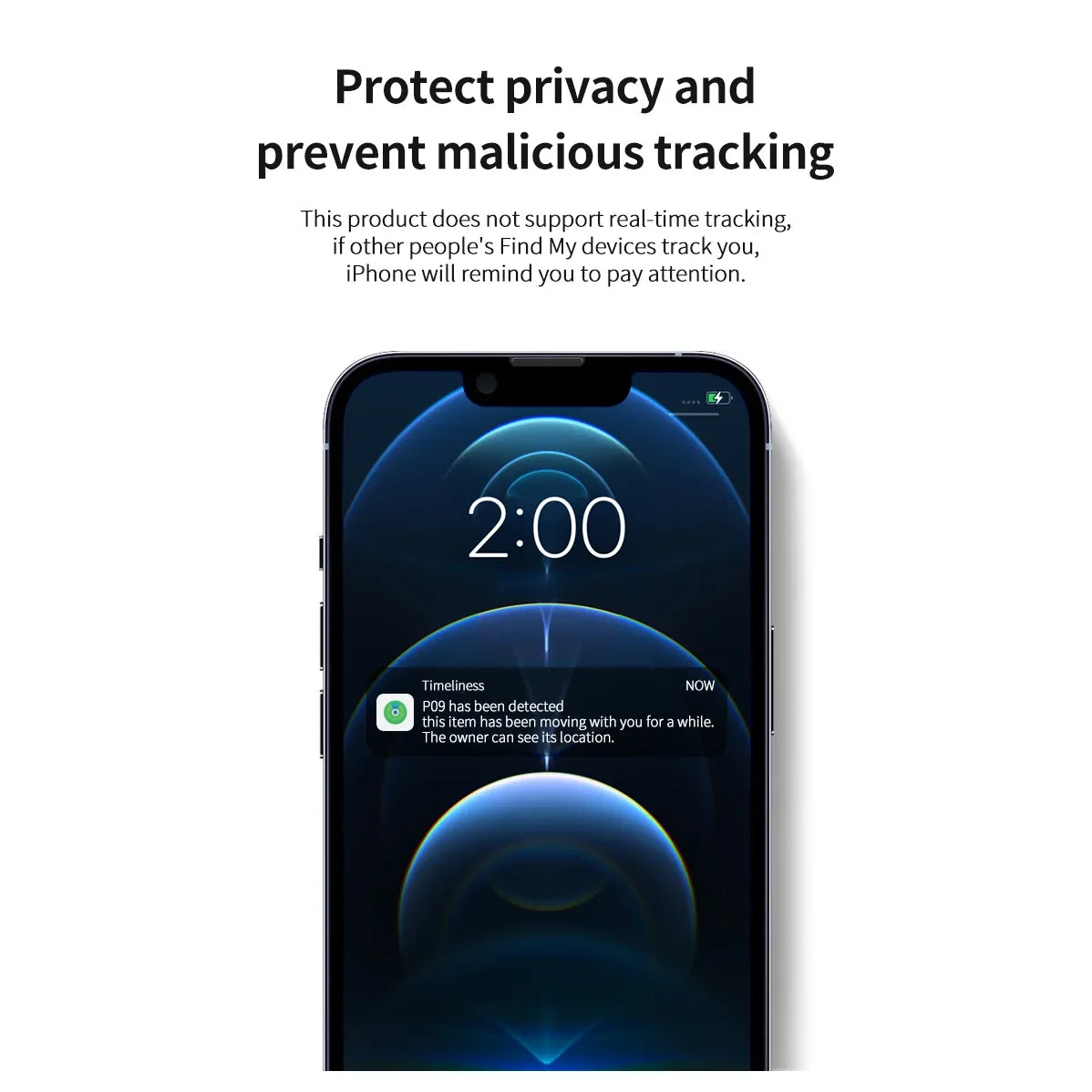 Localizador de ubicación GPS con certificación Apple MFi