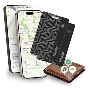 Micflip Ultra 1.7MM Thin Wallet Tracker Card