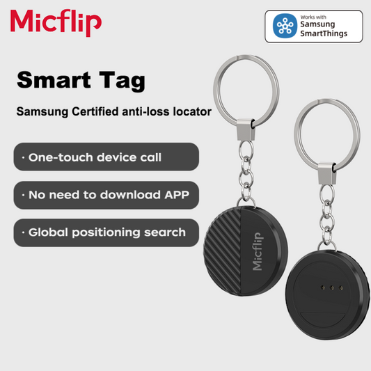 Smart tag Tracker Samsung smart tag Bluetooth GPS Locator for Keys Luggage bag tag Finder Works with Samsung SmartThings