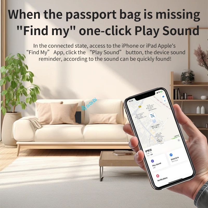 Passport Holder work with findmy