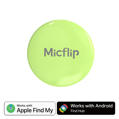 Mini rastreador GPS inteligente para iOS o Android. Etiqueta de seguimiento Bluetooth. Localizador de artículos que funciona con la aplicación Find My de iOS o Find Hub de Google. 