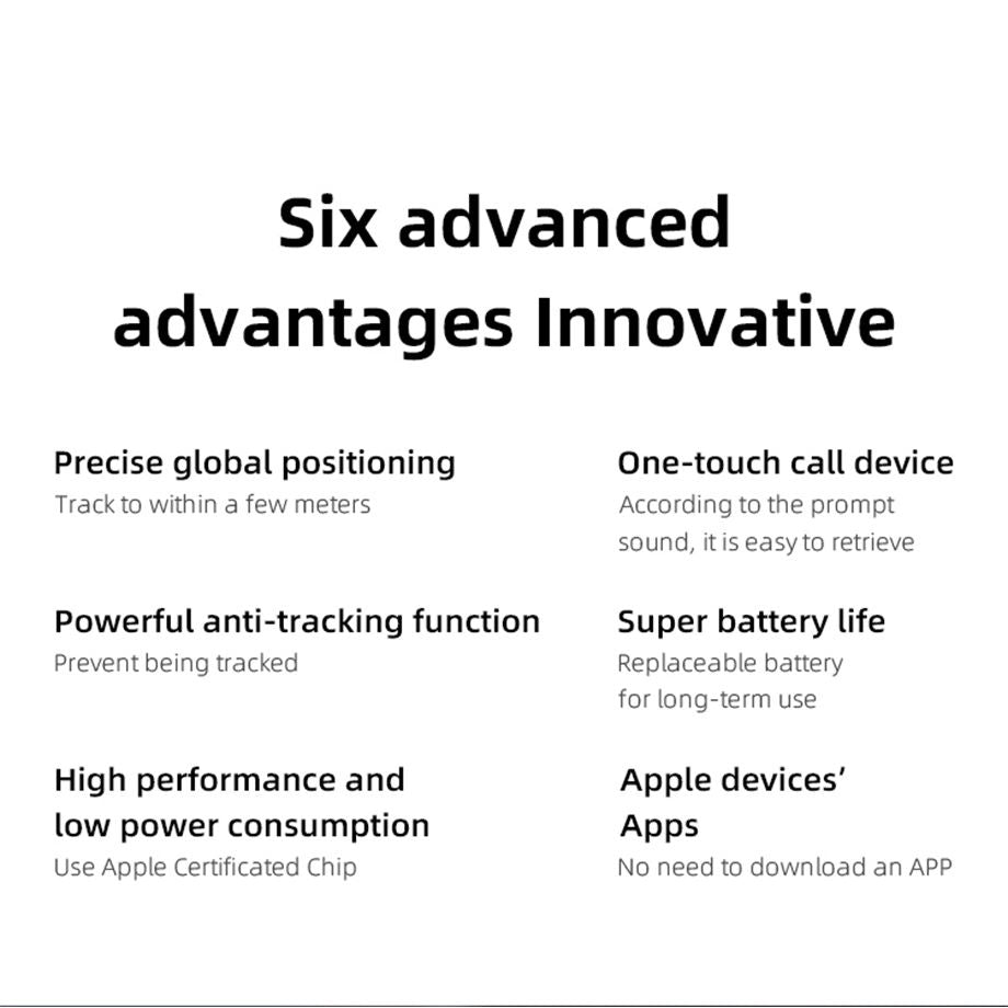 Apple MFi certified low power smart tracker Micflip P03