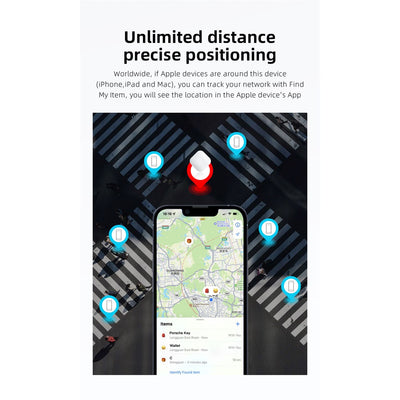 Apple MFi certified low power smart tracker Micflip P03