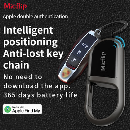 Keychain with positioning function, Apple MFi certified