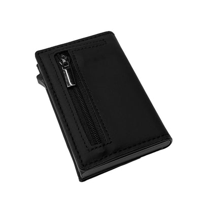 Cartera Magsafe para negocios, resistente tarjetero magnético, cartera minimalista emergente, funda de cuero para tarjetas bancarias, compatible con la aplicación Find my P15