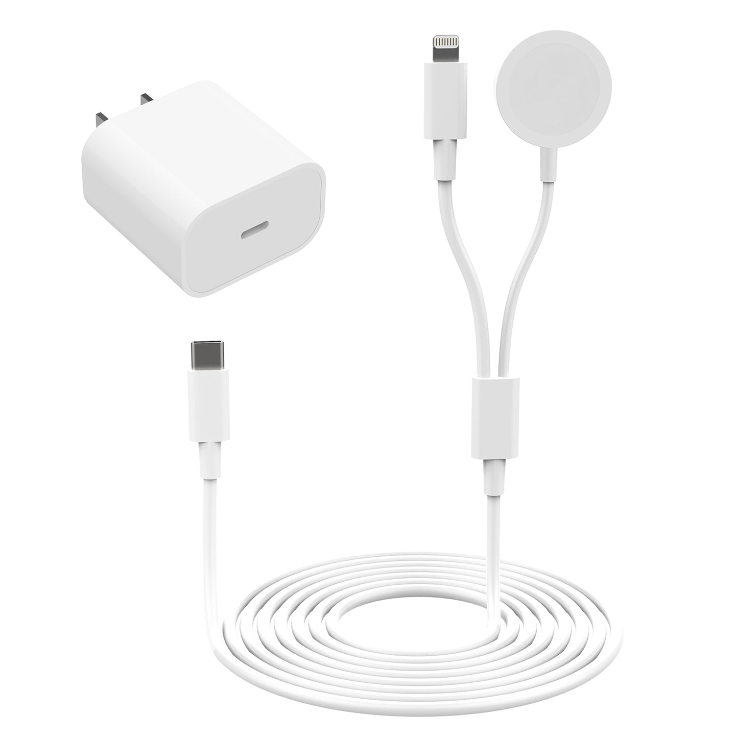 Portable 2 in 1 Magnetic Watch Wireless Charger