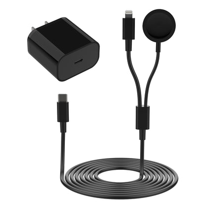 Portable 2 in 1 Magnetic Watch Wireless Charger