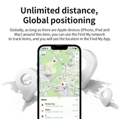 Micflip Smart Air tag Work with Apple Find My