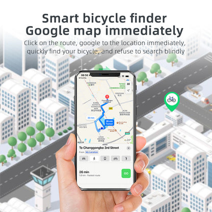 Smart Anti-Theft Bicycle Bell | Works with Apple Find My™ | Waterproof GPS Tracker
