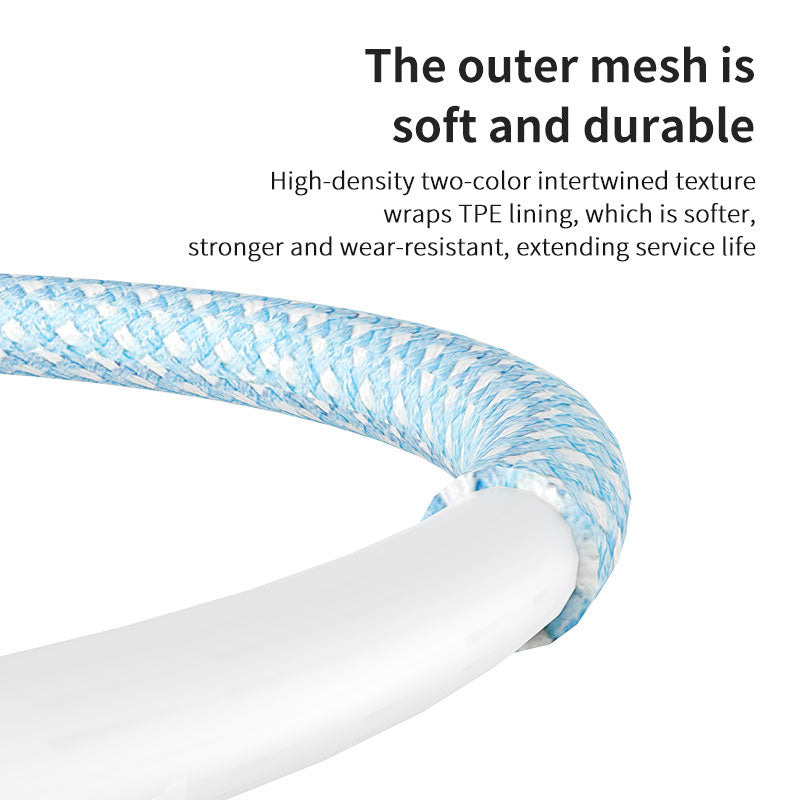 Cable de datos de red trenzada con hermosa carcasa 