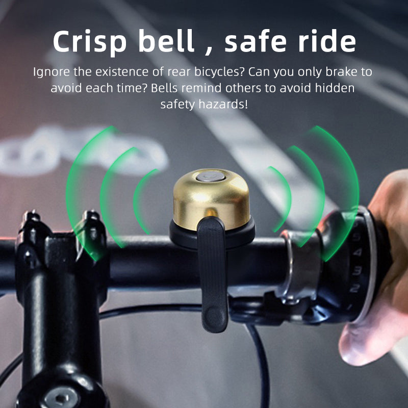 Smart Anti-Theft Bicycle Bell | Works with Apple Find My™ | Waterproof GPS Tracker