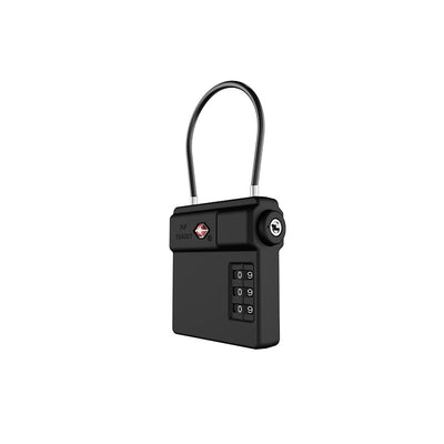 Smart TSA Luggage Lock with Apple Find My Integration - Anti-Lost Global Tracking & Waterproof Combination Padlock K05