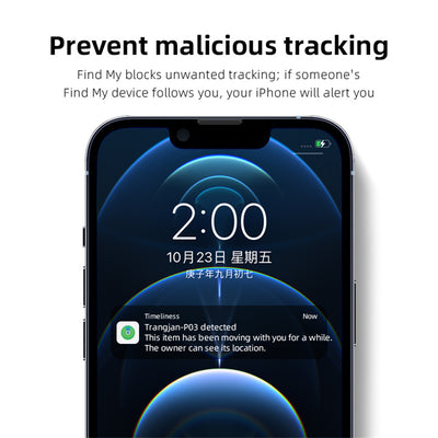 Apple MFi certified low power smart tracker Micflip P03