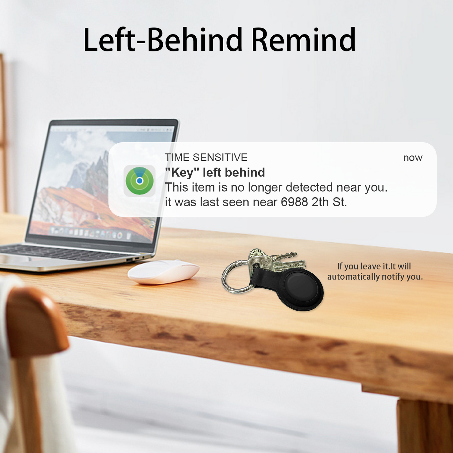 Micflip Bluetooth GPS Tracker Smart Tag With Apple Find My AirTag Locator