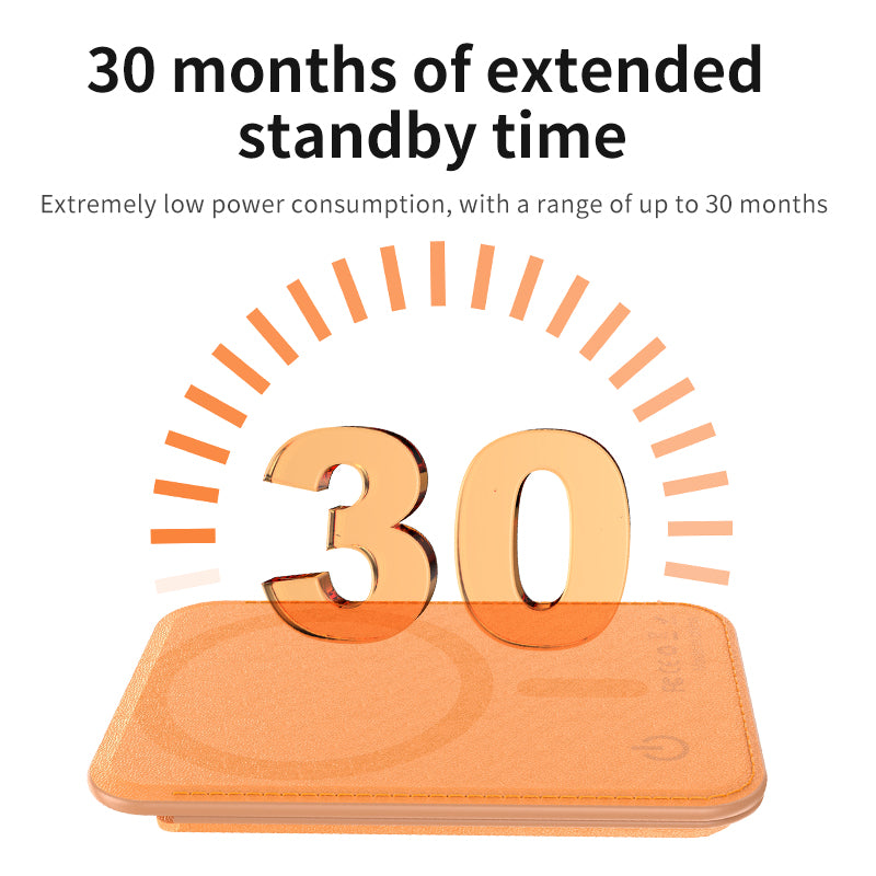 MagSafe Wallet with Apple Find My Support - Magnetic SIM Card Holder for iPhone 17/16/15/14/13/12 Series - Ultra-thin Leather 7-Card Slot Wallet,IP68 Water Resistant,GPS Support