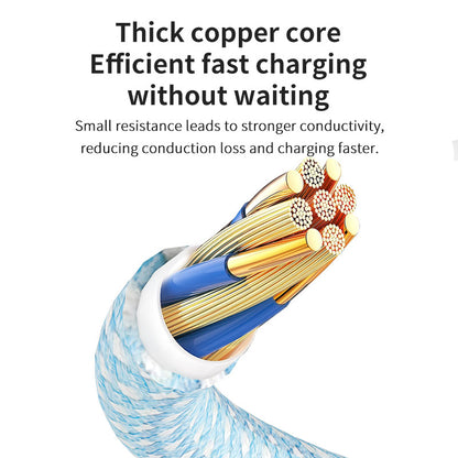 Cable de datos de red trenzada con hermosa carcasa 