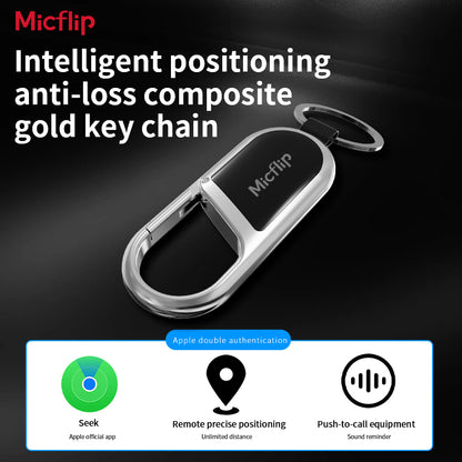 Keychain with positioning function, Apple MFi certified