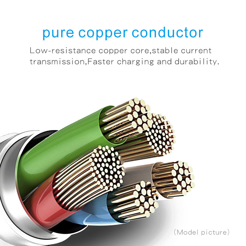 Cable de datos de carga rápida