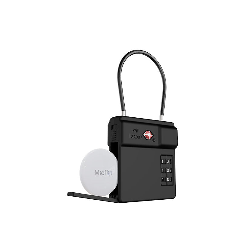 Smart TSA Luggage Lock with Apple Find My Integration - Anti-Lost Global Tracking & Waterproof Combination Padlock K05
