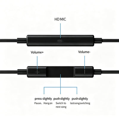 J01 Earphones Type-C
