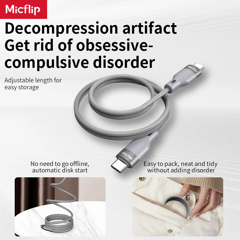 240W magnetic suction cable, easier to store