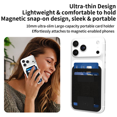 MagSafe Magnetic Wallet Card Holder with Apple Find My