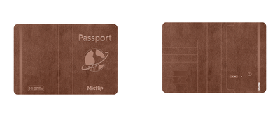 Smart Anti-Loss Travel Passport Holder - Apple Find My Certified, Global Positioning GPS Tracker Wallet