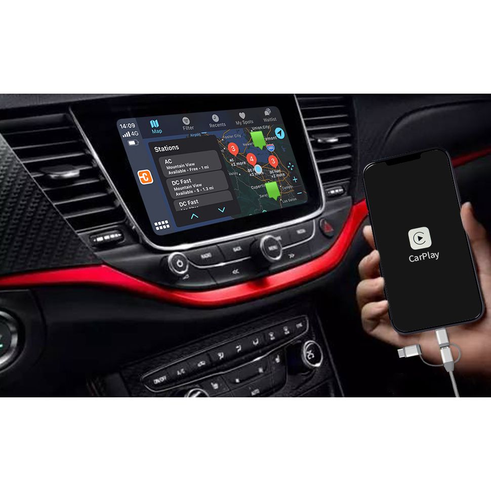 Apple MFi Certified 3-in-1 Charging Cable Adapter