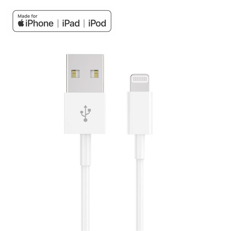 Cable de carga rápida USB a Lightning, USB C a Lightning para Apple iPhone 14, 13, 12, 11 Pro Max, X, XR Plus, iPad, cable de datos 