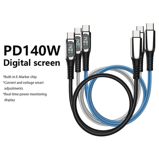 Digital display zinc alloy data cable
