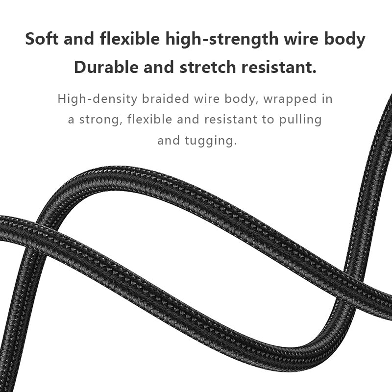 Cable de datos de aleación de zinc con pantalla digital