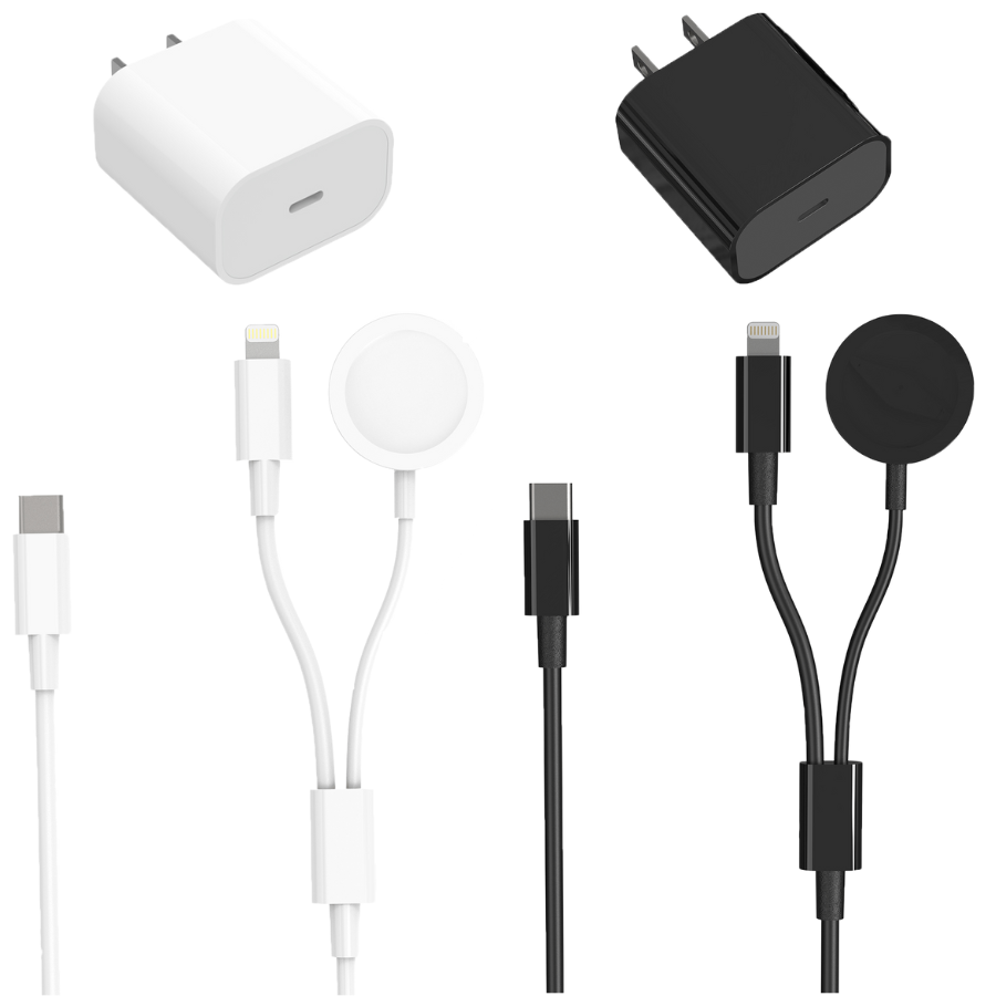 Portable 2 in 1 Magnetic Watch Wireless Charger