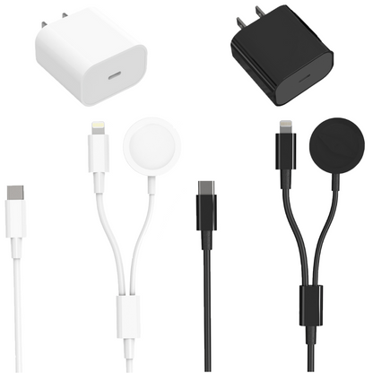 Portable 2 in 1 Magnetic Watch Wireless Charger