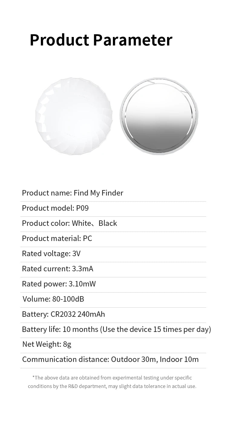 Localizador de ubicación GPS con certificación Apple MFi 