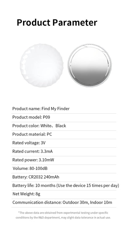 Localizador de ubicación GPS con certificación Apple MFi 