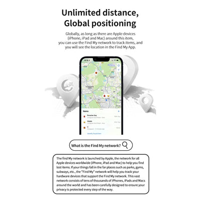 Localizador de ubicación GPS con certificación Apple MFi 