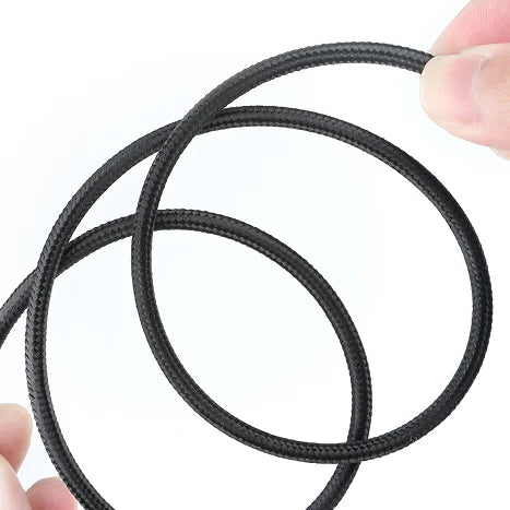 Cable de datos PD100W con codo y puerto C dual, cable de carga rápida de 5 A 