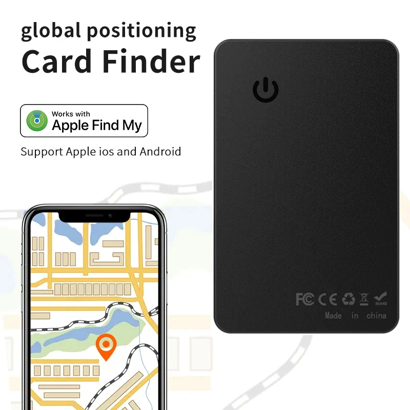 Apple MFi Certified Card Finder Thinner Low Power Smart Find My Device