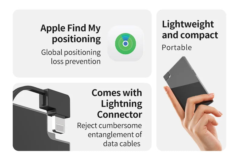 Certificación MFi Encuentra mi tipo de tarjeta Energía de emergencia Tarjeta de vidrio a prueba de explosiones 