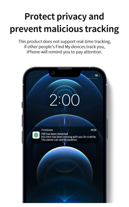 Localizador de ubicación GPS con certificación Apple MFi 