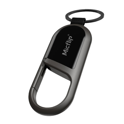 MicFlip Smart Anti-Loss Keychain Tracker -Supports Apple Find My 365-Day Long Battery Life Durable Composite Gold Material