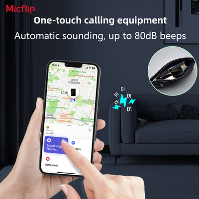 Ultra-Thin 0.08" Rechargeable Wallet Tracker - Glass Design, IP67 Waterproof & Universal