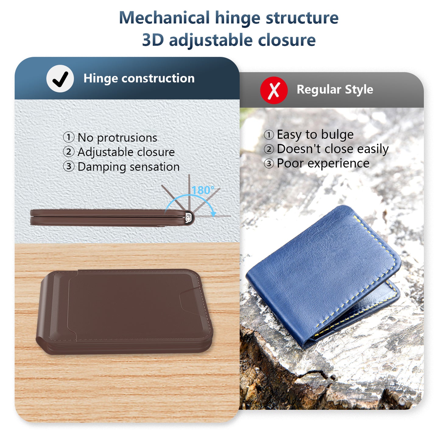 Tarjetero magnético con certificación MFi de Apple