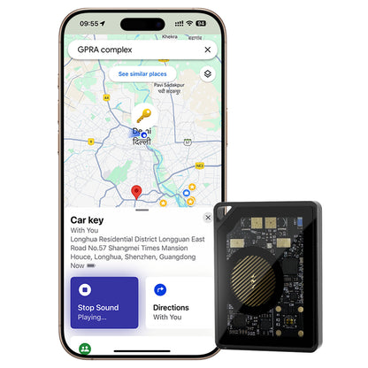 Mini rastreador inteligente Bluetooth, localizador de llaves, billetera, ubicación, carga inalámbrica, SmartTag, localizador de teléfono para Apple Find My (solo iOS)
